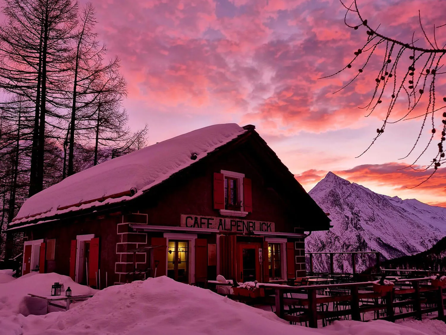 Wo der Berg zum Teller wird: Das Alpenblick in Saas-Fee