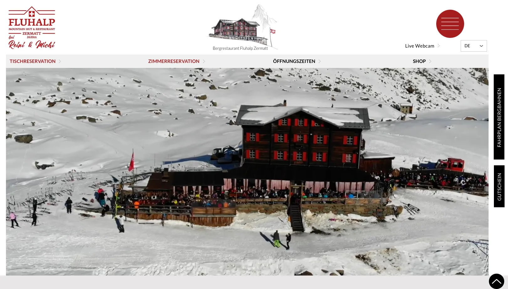 Wo die Gipfel näher rücken: Das Bergrestaurant Fluhalp über Zermatt